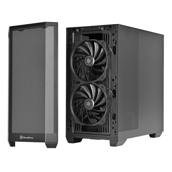 SilverStone �ߥ˥�������� SST-SEH2M-B �б��ޥ����ܡ��ɡ�MicroATX/Mini-ITX ��x�⤵x���ԡ�231.7x447.5x451.2mm ����8���2.5�����SSD��� �⥨���ե����ڥ���󥻥��Բġ��̳�ƻ����Υ�������Բġ�-������-