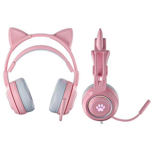 AREA ǭ���إåɥե��� �ԥ� MS-MIMI01-PK ǭ����æ/����Ĵ��/�ޥ����ߥ塼�Ȳ�ǽ RGBȯ�� �����ꥢ �ڥ���󥻥��Բġ��̳�ƻ����Υ�������Բġ� -������-