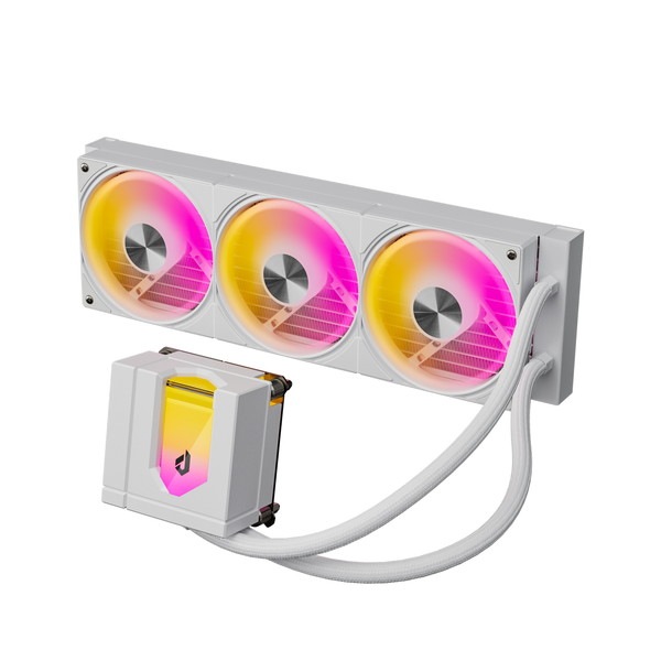 upHere 360mm水冷CPUクーラー E360TC 白 【キャンセル不可・北海道沖縄離島配送不可】