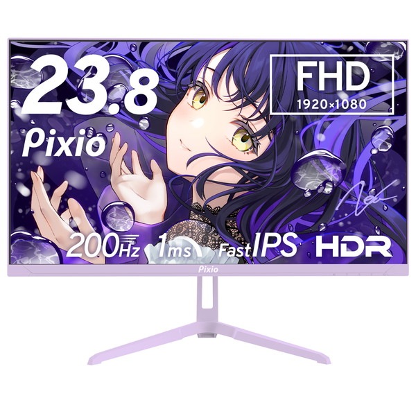 ディスプレイ・モニター本体 pixio PX248 Wave Pastel blue 23.8 200Hz Amazon.co.jp: Pixio PX248 Wave Pastel Blue ゲーミング