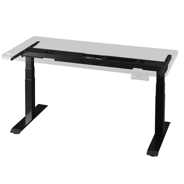 Bauhutte 電動スーパーゲーミングデスク脚部 BHD-1400FAM-BK ブラック ※脚部と天板は別売りです バウヒュッテ 【代引・日時指定・キャンセル不可・北海道沖縄離島配送不可】 -メーカー直送- ※メーカー在庫潤沢