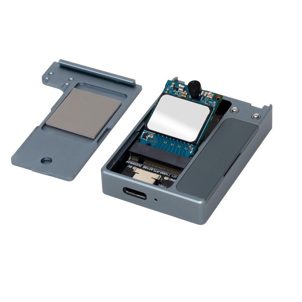 AINEX アイネックス USB3.2Gen2対応 M.2 2230 NVMe SSDケース HDE-19【キャンセル不可・北海道沖縄離島配送不可】 -お取り寄せ-