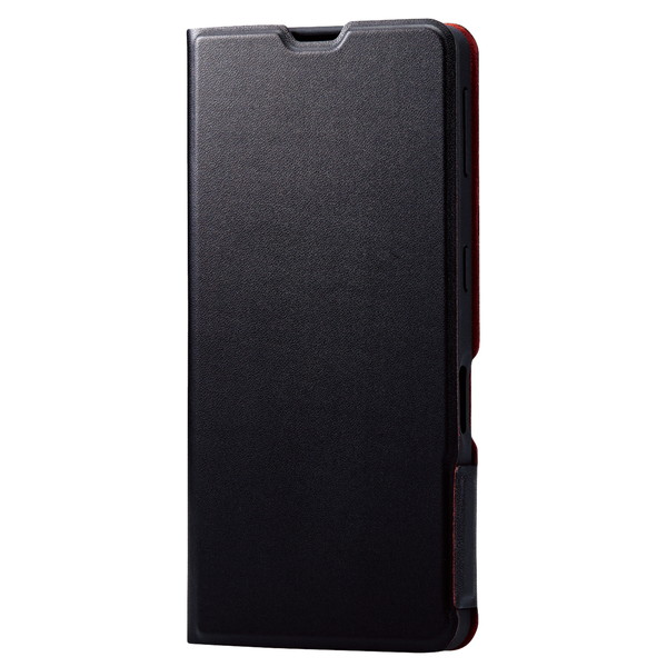 ELECOM ���쥳�� PM-S225PLFUBK AQUOS sense7 plus ������ ���С� �쥶�� ��Ģ�� �ޥ��ͥå� �ե�å� �Ѿ׷� �׷�ۼ� ���� ���� ������ɵ�ǽ�� UltraSlim �֥�å��ڥ���󥻥��Բġ��̳�ƻ����Υ�������Բġ�