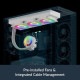 ARCTIC ����CPU�����顼 Liquid Freezer III Pro 360 A-RGB White �ۥ磻�� ACFRE00188A�ڥ���󥻥��Բġ��̳�ƻ����Υ�������Բġ� -������-