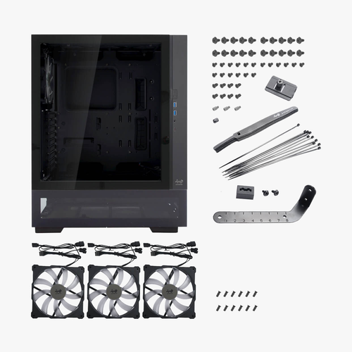 INWIN インウィン PCケース 「ModFree」 I Build I Share IW-CS-MFBASE-BLK 【キャンセル不可・北海道沖縄離島配送不可】