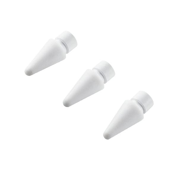 ELECOM エレコム P-TIPAPY01WH Apple Pencil 用 交換ペン先 第1世代 第2世代 対応 3個入り しっかりとした書き心地 高抵抗感 高摩擦感 ホワイト【キャンセル不可・北海道沖縄離島配送不可】