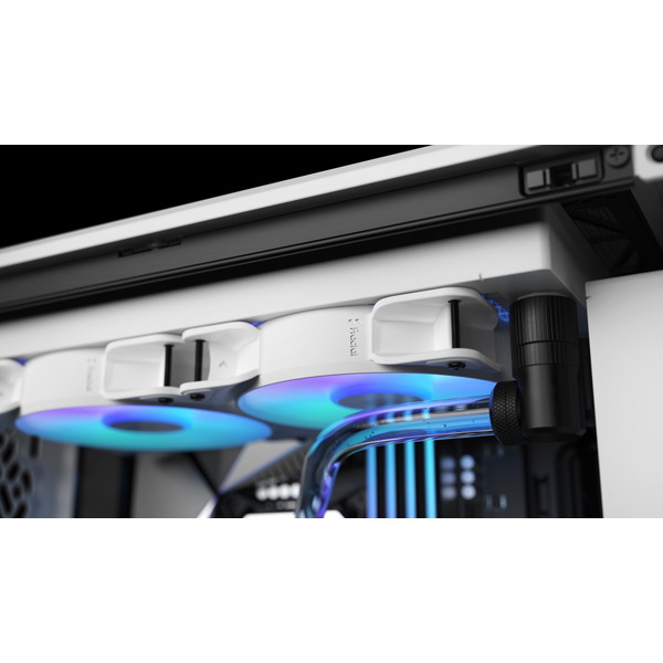 Fractal Design �������ե��� FD-F-AS1-1209 PWM �ǥ���������������³���б� RGB LED����� Aspect 12 RGB PWM White Frame 120mm �ۥ磻�� �ڥ���󥻥��Բġ��̳�ƻ����Υ�������Բġ� -������-