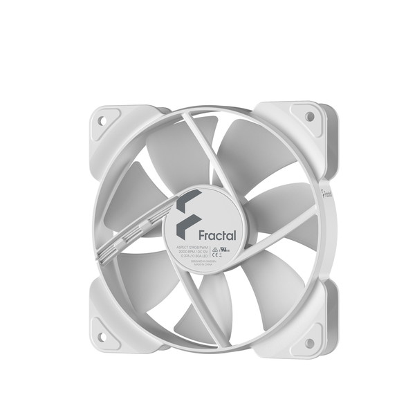 Fractal Design �������ե��� FD-F-AS1-1209 PWM �ǥ���������������³���б� RGB LED����� Aspect 12 RGB PWM White Frame 120mm �ۥ磻�� �ڥ���󥻥��Բġ��̳�ƻ����Υ�������Բġ� -������-