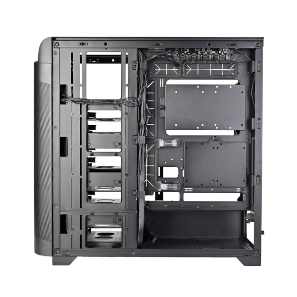 SilverStone �ߥåɥ��PC������  SST-SEA2Y-BG �֥�å� �⥨���ե��� ɸ�ॳ�ͥ����쥤�����ȥޥ����ܡ��ɤ�ξ���б� ��å��� ����� 140mm�ե����4������ �ȥ�ץ�420mm�饸�������б��ڥ���󥻥��Բġ��̳�ƻ����Υ�������Բġ�-������-