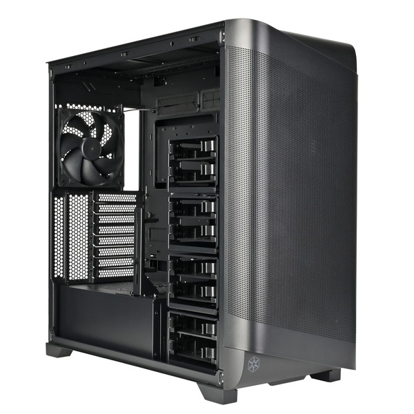 SilverStone �ߥåɥ��PC������  SST-SEA2Y-BG �֥�å� �⥨���ե��� ɸ�ॳ�ͥ����쥤�����ȥޥ����ܡ��ɤ�ξ���б� ��å��� ����� 140mm�ե����4������ �ȥ�ץ�420mm�饸�������б��ڥ���󥻥��Բġ��̳�ƻ����Υ�������Բġ�-������-