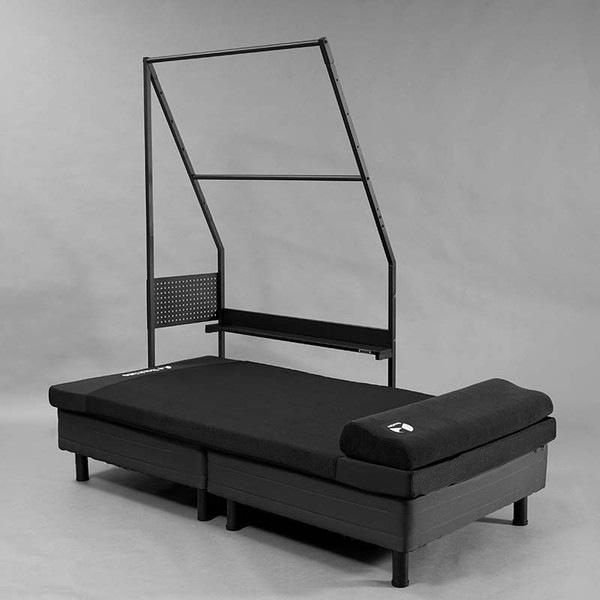 Bauhutte バウヒュッテ ベッドハンガーラック ブラック BHB-1000HR 【代引・日時指定・キャンセル不可・北海道沖縄離島配送不可】 -メーカー直送- ※メーカー在庫潤沢