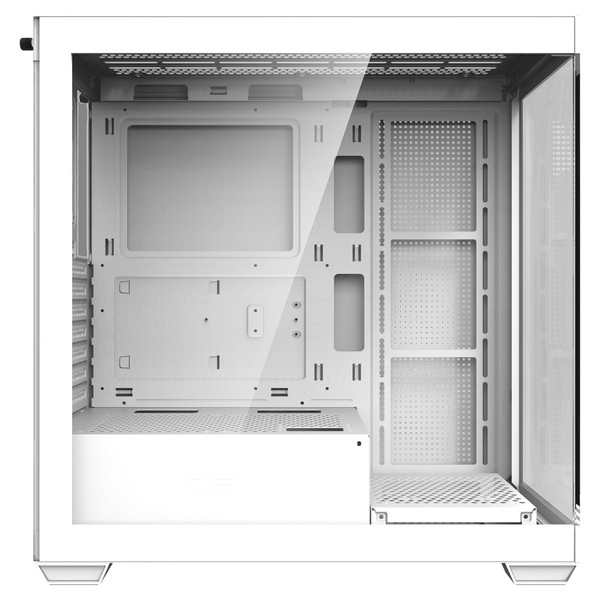 darkFlash PC������ DS900 White DS900-WHITE+TYPE-C �ߥɥ륿� �ԥ顼�쥹 ATX/Micro-ATX/Mini-ITX �ڥ���󥻥��Բġ��̳�ƻ����Υ�������Բġ� -������-