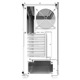 darkFlash PC������ DS900 White DS900-WHITE+TYPE-C �ߥɥ륿� �ԥ顼�쥹 ATX/Micro-ATX/Mini-ITX �ڥ���󥻥��Բġ��̳�ƻ����Υ�������Բġ� -������-
