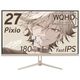 ゲーミングモニター Pixio PX278 Wave / Beige PX278WAVEBE-O 27インチ WQHD 180Hz 2560x1440 入力端子:HDMIx2/DPx1 液晶ディスプレイ Hamee株式会社 【キャンセル不可・北海道沖縄離島配送不可】