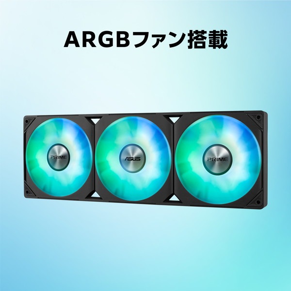 ASUS CPU�����顼 PRIME LC 360 ARGB ���� AIO 360mm ARGBȯ�� LGA1851�б� �ڥ���󥻥��Բġ��̳�ƻ����Υ�������Բġ�