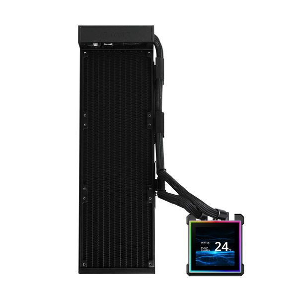 Lian Li ����CPU�����顼 Hydroshift II LCD-S 360 Fanles Black 3.4����� IPS 60Hz LCD �����꡼����� Intel / AMD ξ CPU �����å��б� �ե���쥹���ǥ������ �ڥ���󥻥��Բġ��̳�ƻ����Υ�������Բġ�