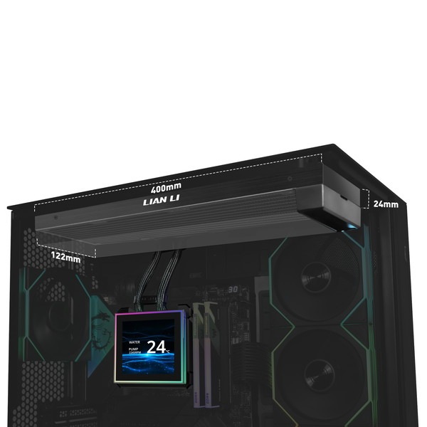 Lian Li ����CPU�����顼 Hydroshift II LCD-S 360 Fanles Black 3.4����� IPS 60Hz LCD �����꡼����� Intel / AMD ξ CPU �����å��б� �ե���쥹���ǥ������ �ڥ���󥻥��Բġ��̳�ƻ����Υ�������Բġ�