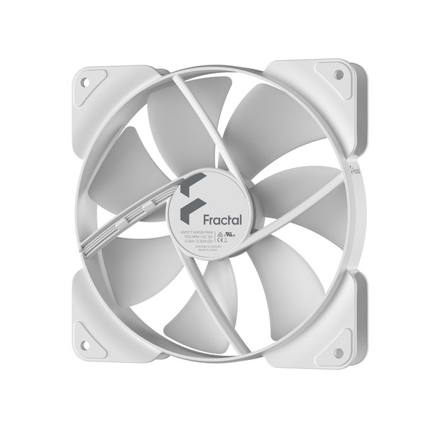 Fractal Design �������ե��� FD-F-AS1-1409 PWM �ǥ���������������³���б� RGB LED����� Aspect 14 RGB PWM White Frame 140mm �ۥ磻�� �ڥ���󥻥��Բġ��̳�ƻ����Υ�������Բġ� -������-
