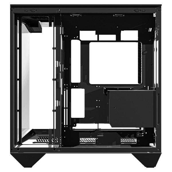 darkFlash PC������ DY470 Black DY470-PCCASE-BLACK �ǥ奢������С� ATX/BTF(ASUS)/Micro-ATX/Mini-ITX �ڥ���󥻥��Բġ��̳�ƻ����Υ�������Բġ� -������-
