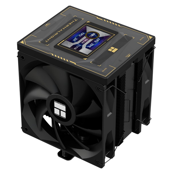 Thermalright CPU�����顼 Burst Assassin 120 Vision BLACK 2.4������վ���� �⤵:156mm LGA1851/AM5�б� �֥�å� BA120 VISION BLACK �ڥ���󥻥��Բġ��̳�ƻ����Υ�������Բġ�