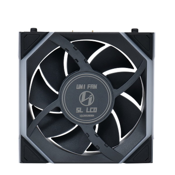 LIAN LI �磻��쥹 ARGB�ե��� UF-SL120-LCD-WLS-1B LCD��� ���ž ���󥰥�ѥå� 120mm �֥�å� �ڥ���󥻥��Բġ��̳�ƻ����Υ�������Բġ�