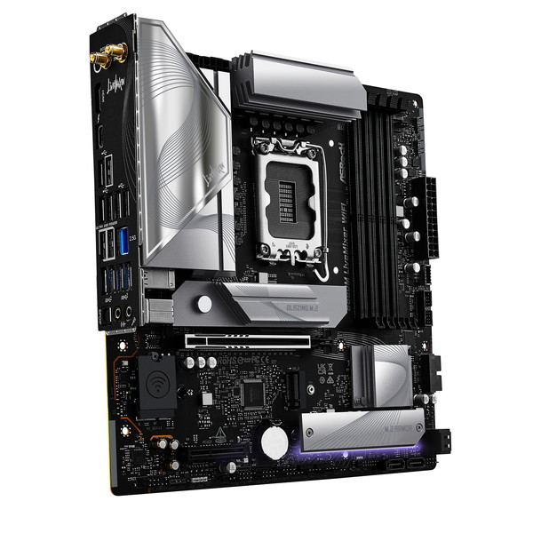 ASRock マザーボード B860M LiveMixer WiFi LGA1851 Intel B860 MircoATX DDR5 【キャンセル不可・北海道沖縄離島配送不可】