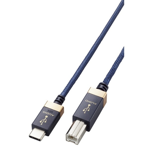 ELECOM ���쥳�� DH-CB10 AV�����̎ގ� �������� USB Type-C to USB2.0 Standard-B�����̎ގ� USB2.0 1.0m �Ȏ��ˎގ��ڥ���󥻥��Բġ��̳�ƻ����Υ�������Բġ�