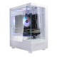 SilverStone Micro-ATX������ SST-LD04-W-ARGB �ۥ磻�� ��ĥ���ɹ� �ԥ顼�쥹�ߥ˥��PC������ �������饹 �б��ե�����ե�������MicroATX/Mini-ITX�ڥ���󥻥��Բġ��̳�ƻ����Υ�������Բġ�-������-