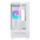 SilverStone Micro-ATX������ SST-LD04-W-ARGB �ۥ磻�� ��ĥ���ɹ� �ԥ顼�쥹�ߥ˥��PC������ �������饹 �б��ե�����ե�������MicroATX/Mini-ITX�ڥ���󥻥��Բġ��̳�ƻ����Υ�������Բġ�-������-