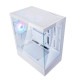 SilverStone Micro-ATX������ SST-LD04-W-ARGB �ۥ磻�� ��ĥ���ɹ� �ԥ顼�쥹�ߥ˥��PC������ �������饹 �б��ե�����ե�������MicroATX/Mini-ITX�ڥ���󥻥��Բġ��̳�ƻ����Υ�������Բġ�-������-