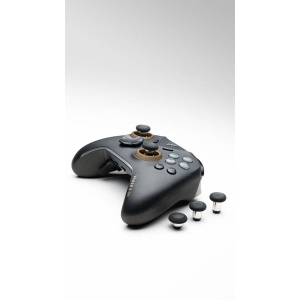 FLYDIGI �����ॳ��ȥ������Ѹ򴹥��������� FD-RPSTICK2 ���ѥ��ƥ��å�6�ܥ��å� �֥�å���ǥ� �б���VADER3 PRO / VADER4 PRO / VADER5 PRO / APEX3 / APEX4 / APEX5 / DIREWOLF3 / DIREWOLF4�ڥ���󥻥��Բġ��̳�ƻ����Υ�������Բġ�