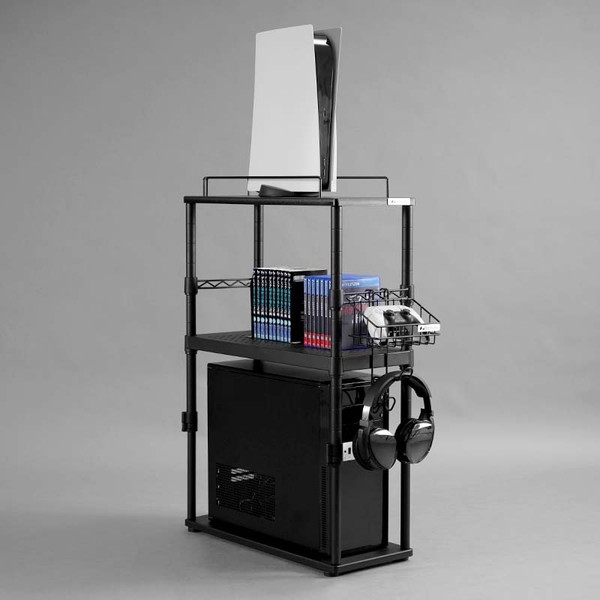 4580742230508 Bauhutte バウヒュッテ ゲーム機収納ラック