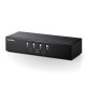 ELECOM ���쥳�� KVM-NVXSN4 KVM�����å� �ѥ�����4�� ���ش� �ǥ����ץ쥤ü�� VGA / �ޥ����������ܡ���ü�� USB PS/2 �� Windows 11 macOS �б� �� �Х��ѥ��ư�ڥ���󥻥��Բġ��̳�ƻ����Υ�������Բġ�