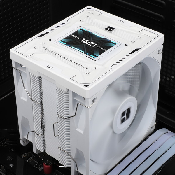 Thermalright CPU�����顼 Burst Assassin 120 Vision WHITE 2.4������վ���� �⤵:156mm LGA1851/AM5�б� �ۥ磻�� BA120 VISION WHITE �ڥ���󥻥��Բġ��̳�ƻ����Υ�������Բġ�