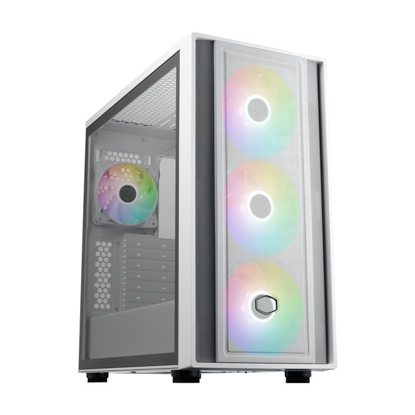 CoolerMaster ���̥��ͥ������ޥ����ܡ����б�140mm�ȥ�ץ�ե�����ܥߥɥ륿�PC��������MasterBox 600 White�� MB600-WGNN-S00 �ۥ磻�� ��ڥ���󥻥��Բġ��̳�ƻ����Υ�������Բġ�