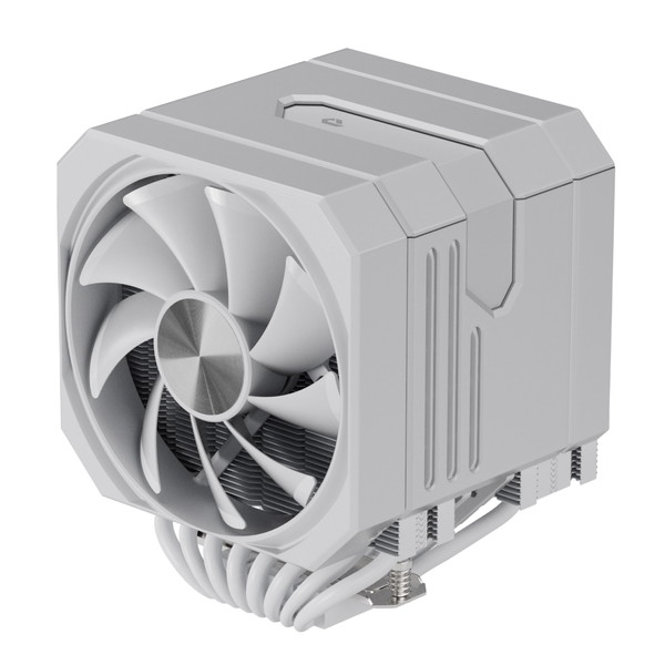 upHere デュアルファン空冷CPUクーラー UP2T8 白 【キャンセル不可・北海道沖縄離島配送不可】