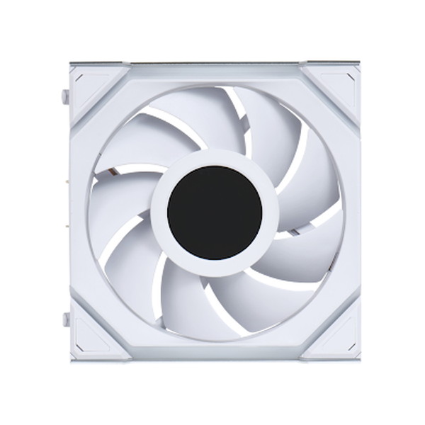 LIAN LI �磻��쥹 ARGB�ե��� UF-SL120-LCD-WLS-1W LCD��� ���ž ���󥰥�ѥå� 120mm �ۥ磻�� �ڥ���󥻥��Բġ��̳�ƻ����Υ�������Բġ�