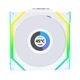LIAN LI �磻��쥹 ARGB�ե��� UF-SL120-LCD-WLS-1W LCD��� ���ž ���󥰥�ѥå� 120mm �ۥ磻�� �ڥ���󥻥��Բġ��̳�ƻ����Υ�������Բġ�
