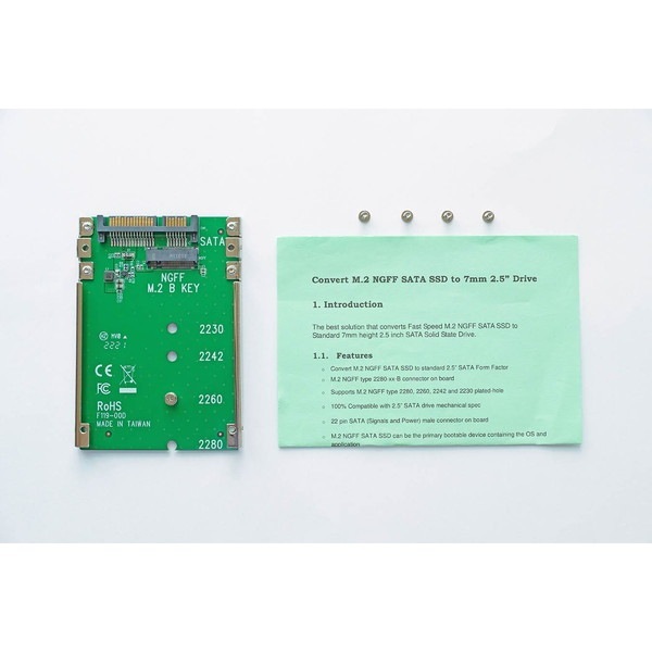 ���ͻָ� M.2 SATA SSD �� 2.5��SATA�ɥ饤���Ѵ� KRHK-M.2S/S7 �ڥ���󥻥��Բġ��̳�ƻ����Υ�������Բġ�