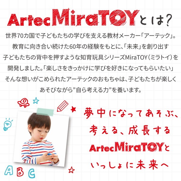 ARTEC �����ƥå� Artec MiraTOY �����ѥ��� �Ҥ����� ���̴�� 21715 �ڥ���󥻥��Բġ��̳�ƻ����Υ�������Բġ�-��������-