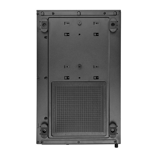 SilverStone Micro-ATX������ SST-LD04-B-ARGB �֥�å� ��ĥ���ɹ� �ԥ顼�쥹�ߥ˥��PC������ �������饹 �б��ե�����ե�������MicroATX/Mini-ITX�ڥ���󥻥��Բġ��̳�ƻ����Υ�������Բġ�-������-