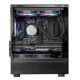 SilverStone Micro-ATX������ SST-LD04-B-ARGB �֥�å� ��ĥ���ɹ� �ԥ顼�쥹�ߥ˥��PC������ �������饹 �б��ե�����ե�������MicroATX/Mini-ITX�ڥ���󥻥��Բġ��̳�ƻ����Υ�������Բġ�-������-