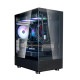 SilverStone Micro-ATX������ SST-LD04-B-ARGB �֥�å� ��ĥ���ɹ� �ԥ顼�쥹�ߥ˥��PC������ �������饹 �б��ե�����ե�������MicroATX/Mini-ITX�ڥ���󥻥��Բġ��̳�ƻ����Υ�������Բġ�-������-