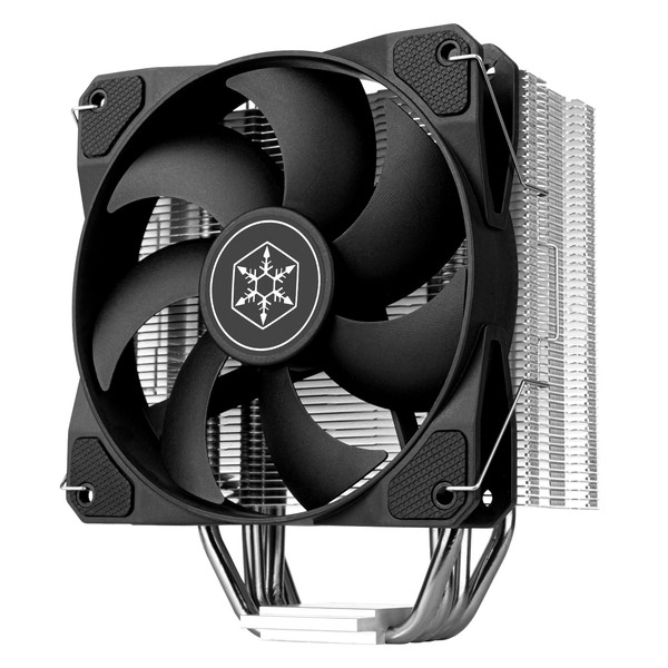 SilverStone Argon V120 CPUクーラー SST-ARV120B 120mm Intel LGA 1700/1851 AMD Socket AM4/AM5 対応【キャンセル不可・北海道沖縄離島配送不可】 -お取り寄せ-