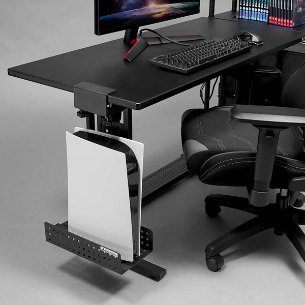 Bauhutte(バウヒュッテ) ゲーム機収納ラック スライダー式 ブラック Amazon｜Bauhutte(バウヒュッテ) ゲーム機収納ラック スライダー