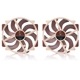 NOCTUA �������ե��� ������饦��ɥե졼�� 140mm �ե�å����åץ�ǥ�2�楻�å� NF-A14X25r G2 PWM SX2-PP�ڥ���󥻥��Բġ��̳�ƻ����Υ�������Բġ�