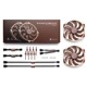 NOCTUA �������ե��� ������饦��ɥե졼�� 140mm �ե�å����åץ�ǥ�2�楻�å� NF-A14X25r G2 PWM SX2-PP�ڥ���󥻥��Բġ��̳�ƻ����Υ�������Բġ�