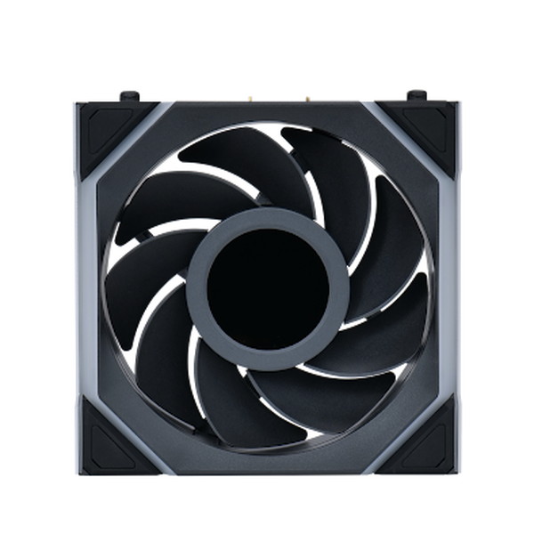 LIAN LI �磻��쥹 ARGB�ե��� UF-RS-SL120-LCD-WLS-1B LCD��� �ղ�ž ���󥰥�ѥå� 120mm �֥�å� �ڥ���󥻥��Բġ��̳�ƻ����Υ�������Բġ�