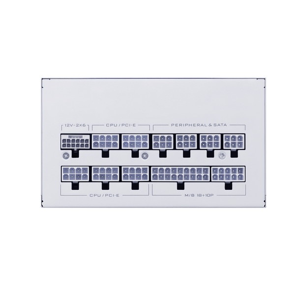 Lian Li PC�Ÿ� SX Platinum 850W White �ۥ磻�� 850W�Ÿ� 80PLUS Platinumǧ�� PPLP Platinumǧ�� ATX3.1��� �ե�⥸��顼���� SX�ץ���� �ڥ���󥻥��Բġ��̳�ƻ����Υ�������Բġ�