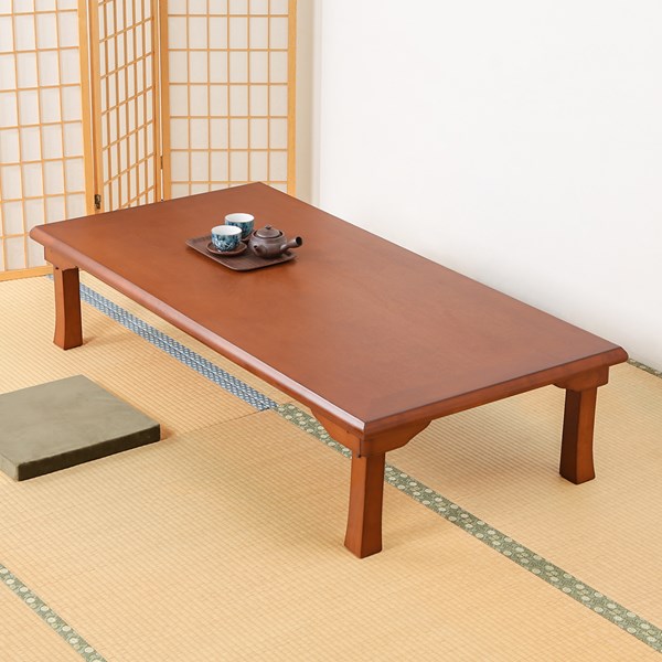不二貿易 折脚和風座卓 TLM-15075OAK TLM-15075 OAK 商品コード72972【代引・日時指定・キャンセル不可・北海道沖縄離島配送不可】 -お取リ寄せ-